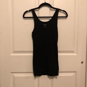 Classic black tank top